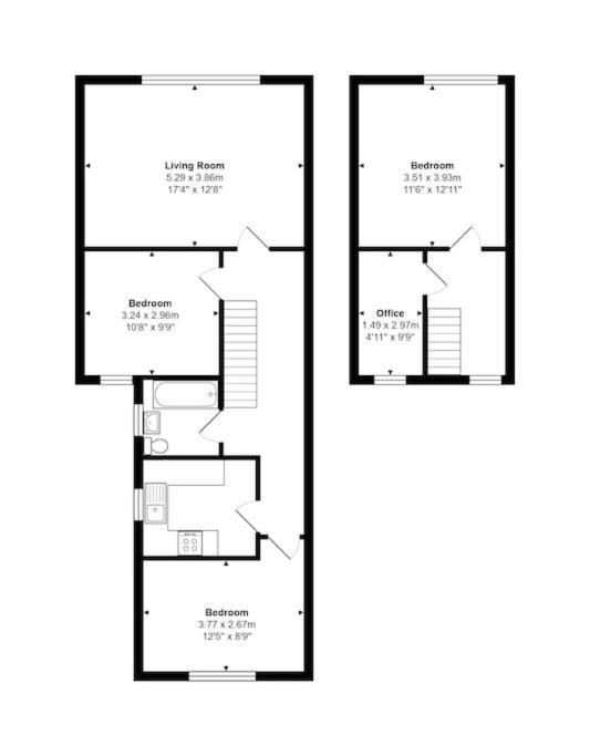 High View House, 3 Bed Flat, Number 41a Apartment *